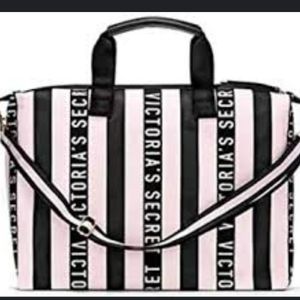 Victoria's Secret Striped Bag